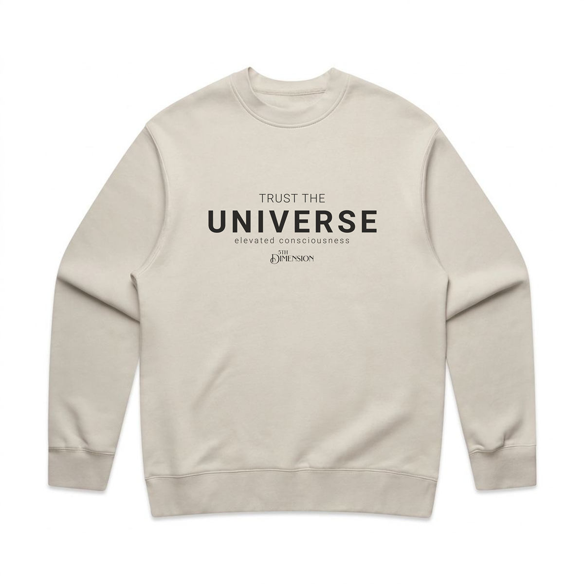 Relax Crew | Trust the Universe blk text