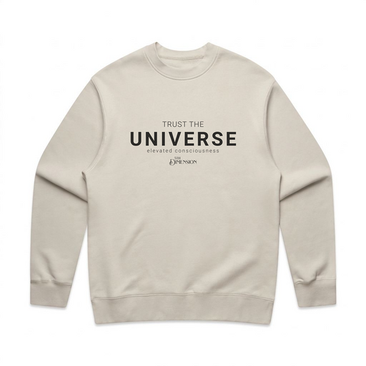 Relax Crew | Trust the Universe blk text