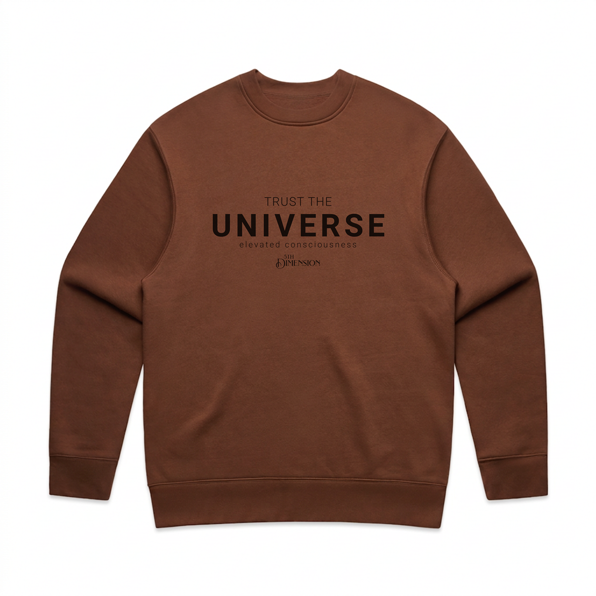 Relax Crew | Trust the Universe blk text