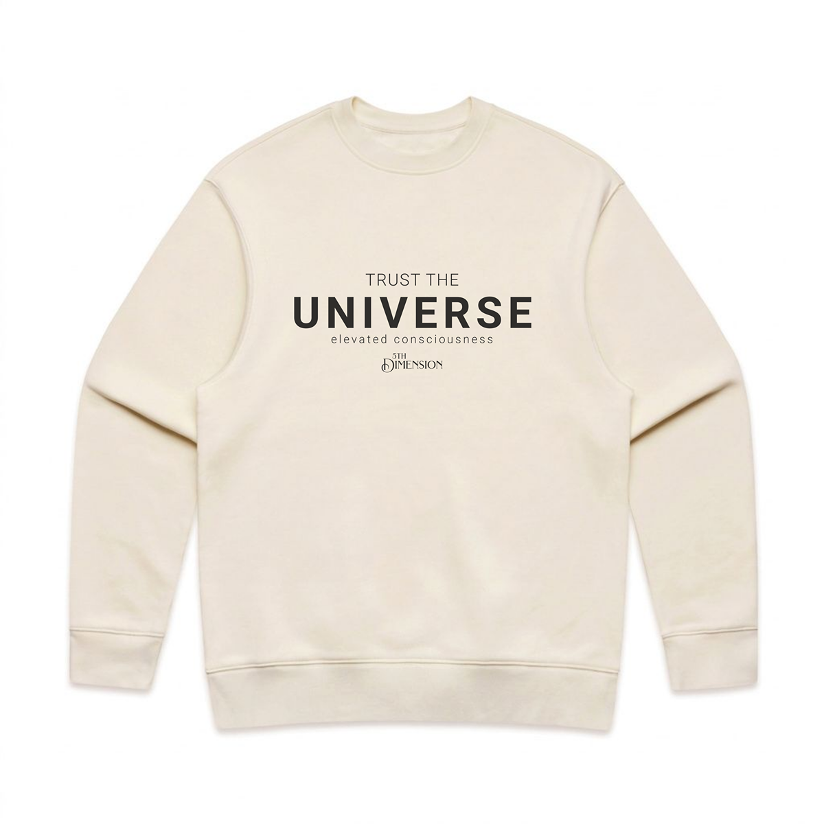 Relax Crew | Trust the Universe blk text