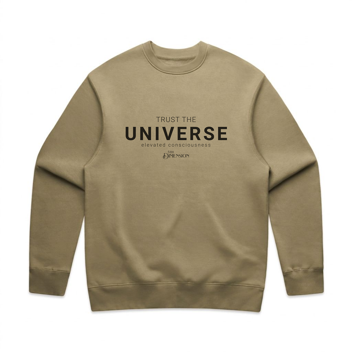 Relax Crew | Trust the Universe blk text