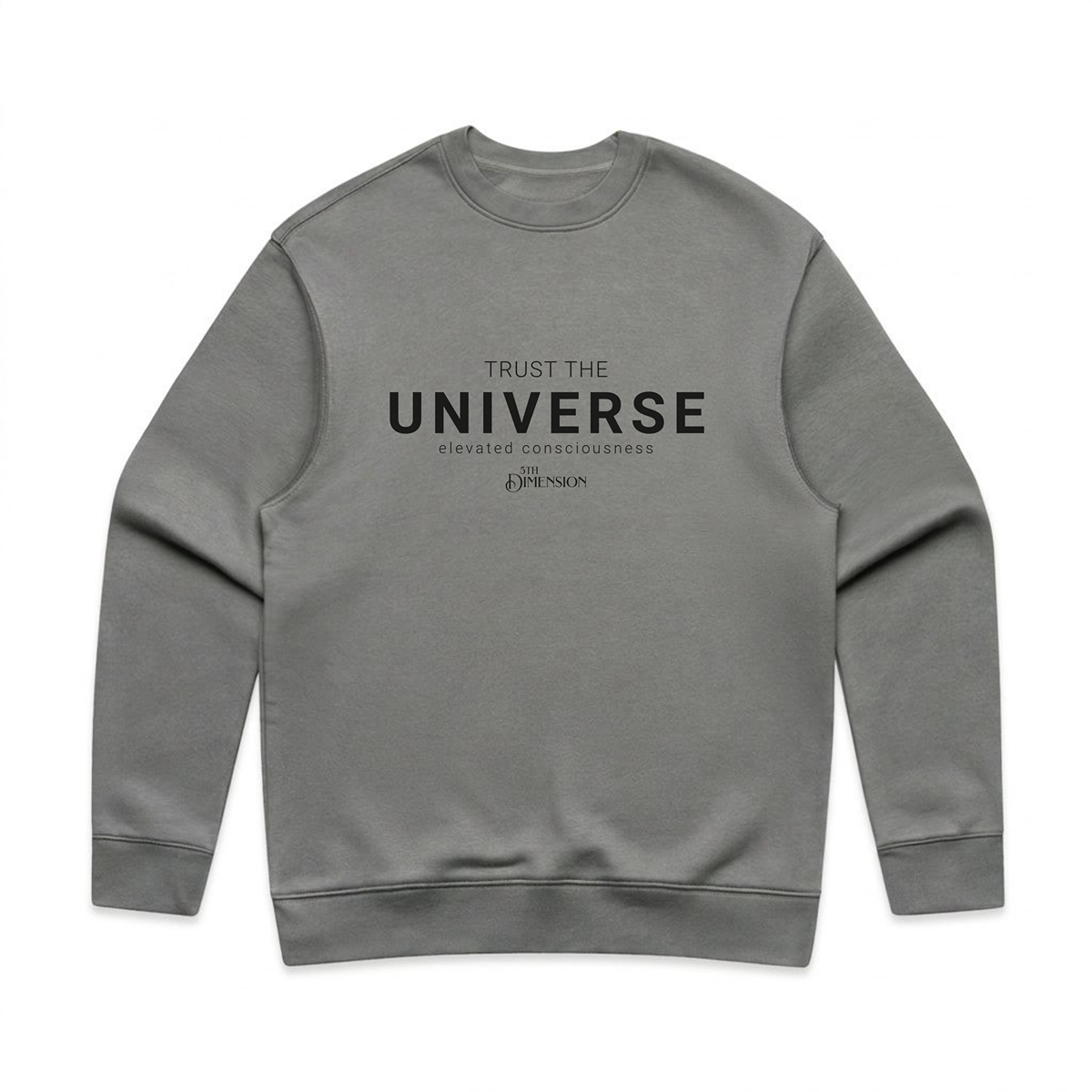 Relax Crew | Trust the Universe blk text