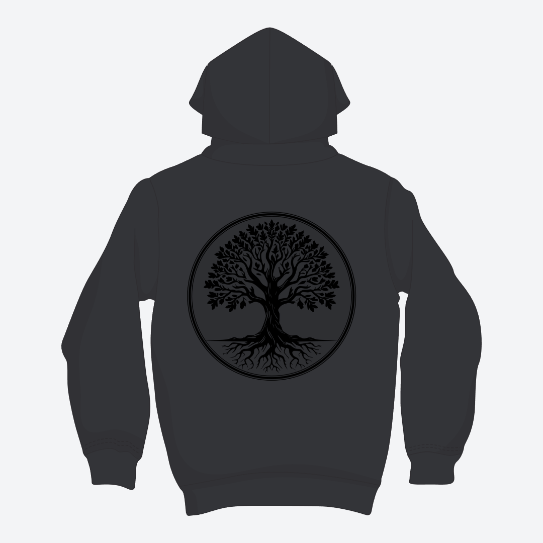 Tree of Life - Black on Black