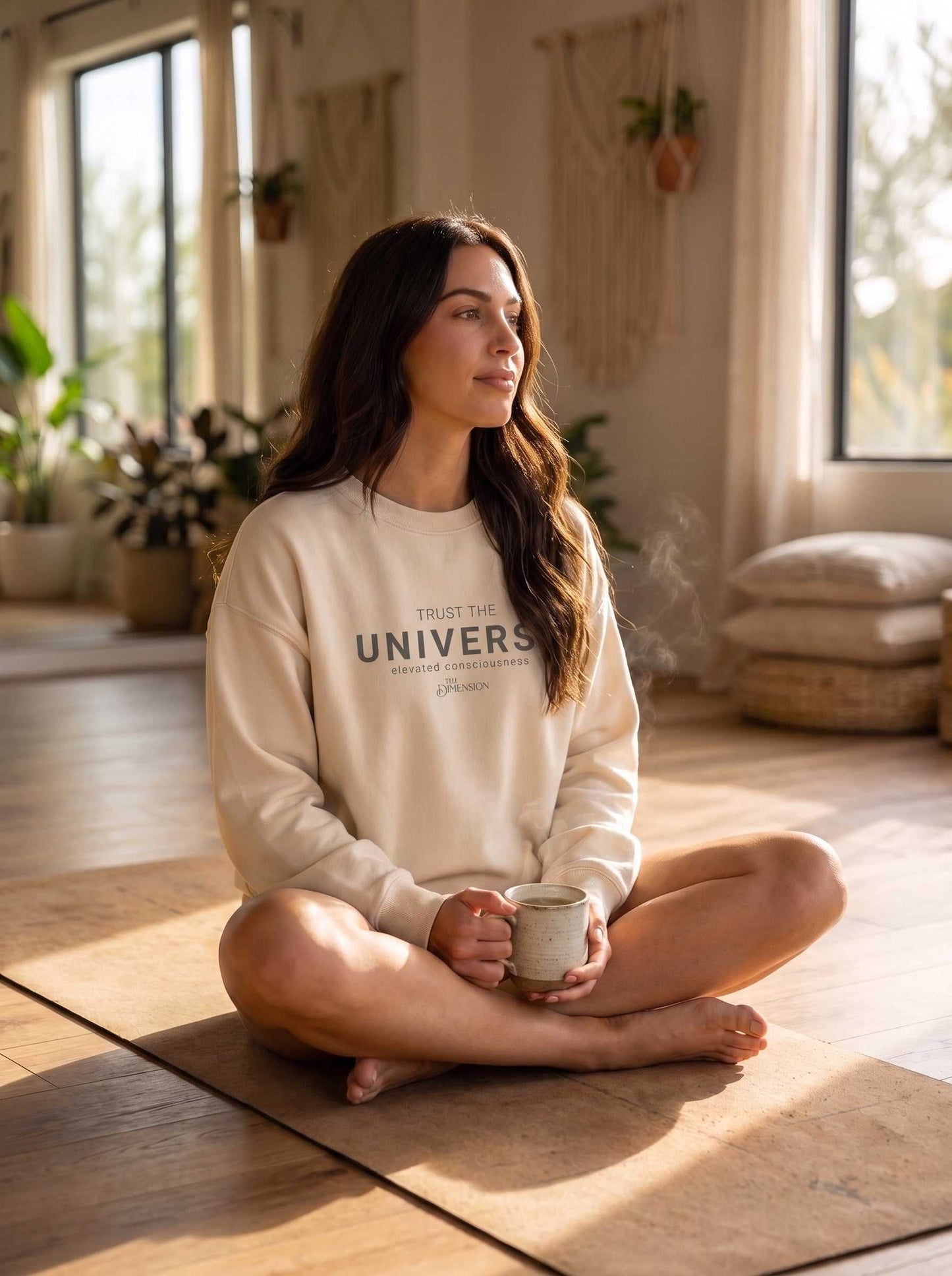 Relax Crew | Trust the Universe blk text